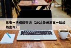 三支一扶成绩查询（2023贵州三支一扶成绩查询）