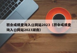 初会成绩查询入口网站2023（初会成绩查询入口网站2023湖南）
